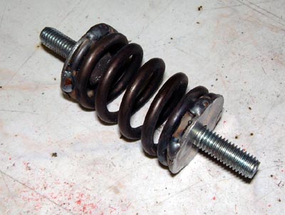 Amazing what old valve springs are useful for