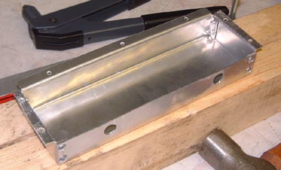 Box to contain harness.
