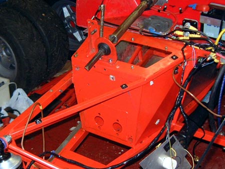 Pedal box properly exposed