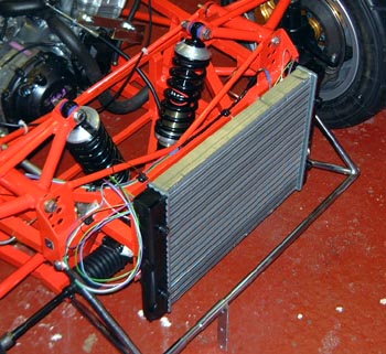 Radiator fitted