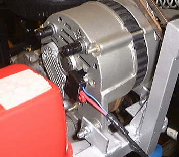 First bit of wire to the engine...