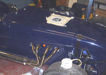 Bonnet with big hole in it