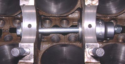 Bolt pulling on bearing