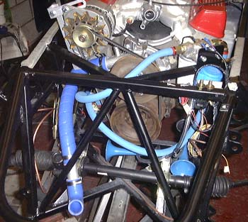 Blue pipes...