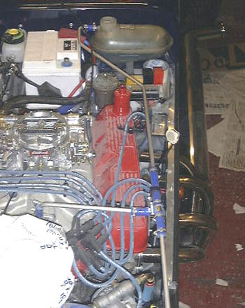 Final fitting of expansion tank