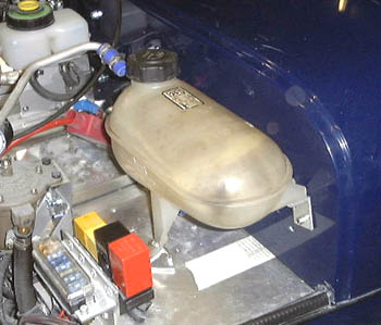 Expansion tank fitted properly