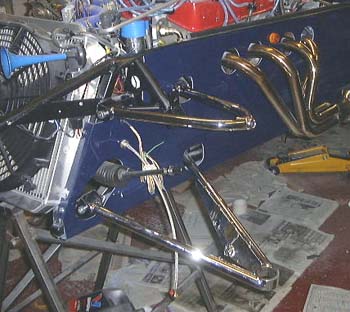 Shiny suspension wishbones