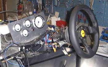 ...and mounted in the car