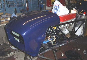 Testing the position of the nose cone