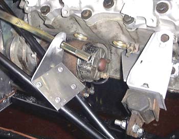 Lower column mounting