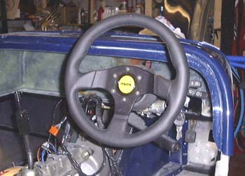Nice new steering wheel