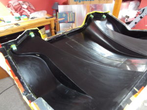 Front bodywork mould